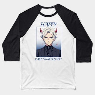 valentine anime demon boy Baseball T-Shirt